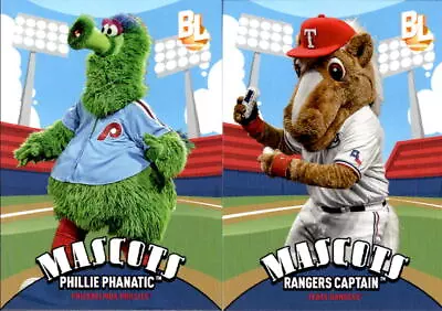 2024 Topps Big League Mascots Inserts - You Pick From A List • $0.99