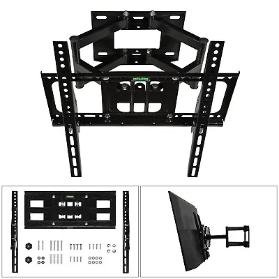 TV Wall Bracket Mount Tilt & Swivel 23 30 32 40 42 50 55 Inch LCD LED Plasma 3D • £22.99