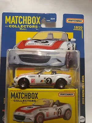 2022 Matchbox Collectors Series 18/20 2015 Mazda MX-5 Miata W/ True Grip Tires • $6.99