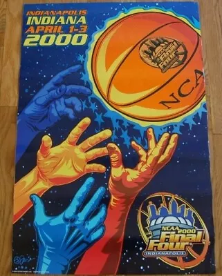 2000 NCAA Final Four Basketball Poster At Indianapolis (Michigan State Spartans) • $27.99