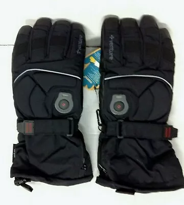 Venture Epic Heated Winter Gloves Motorcycle Bike Mens XL Black Battery  • $135.99