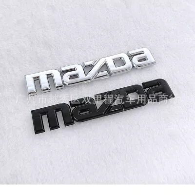 3D Letter Emblem Car Rear Trunk Badge Back Sticker For MAZDA2 MAZDA3 MAZDA6 • $16.62