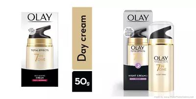 $29.68 • Buy Olay Total Effects 7 In 1 Anti Ageing Day Cream / Night Firming Cream All Skin