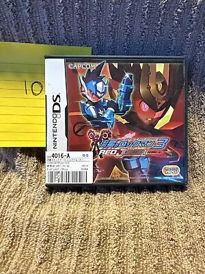 Used Mega Man Star Force 3 Red Joker Ryusei No Rockman Nintendo DS Game • $30