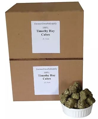 30 Lb Timothy Hay Mini Cubes For Pets • $87.80