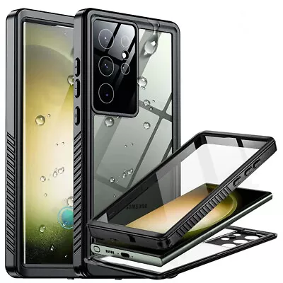 360 Waterproof Case For Samsung Galaxy S24 S23 FE S21 Shockproof Full Body Cover • £13.99