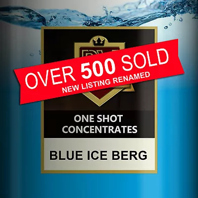 Blue Ice Berg Concentrate E Liquids Flavour  Diy Vape Juice Mix  • £14.99