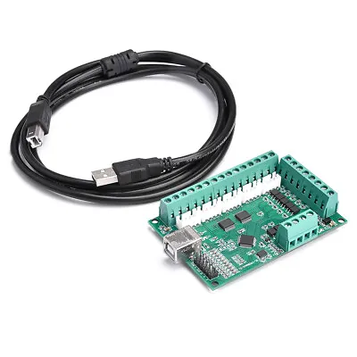 CNC USB MACH3 100Khz Breakout Board 5-Axis Interface Driver Motion Control C2U6 • $18.65