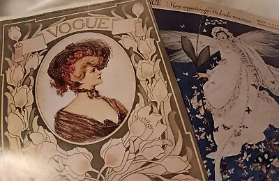 Vogue Cover Poster 1903/1913 (Set Of 2) • $2.99