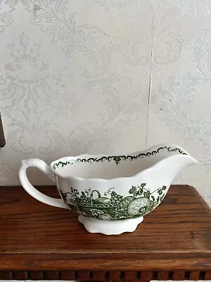 Mason's Fruit Basket Green Gravy Boat • £9.99