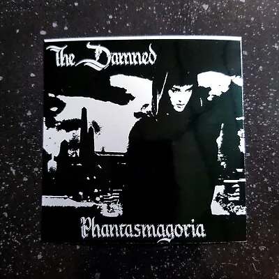 🦇 The Damned Phantasmagoria 4 X 4  Waterproof Vinyl Sticker [💪 HQ Durability] • $5.16