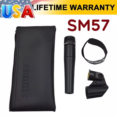 Cardioid Wired Dynamic Instrument Microphone Fits For SM57  SM57-LC NEW • $37.50