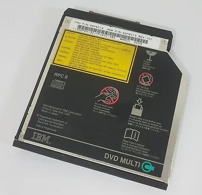 $39 • Buy New IBM Thinkpad T20 T21 T30 Ultrabay 2000 DVD Multi-Burner