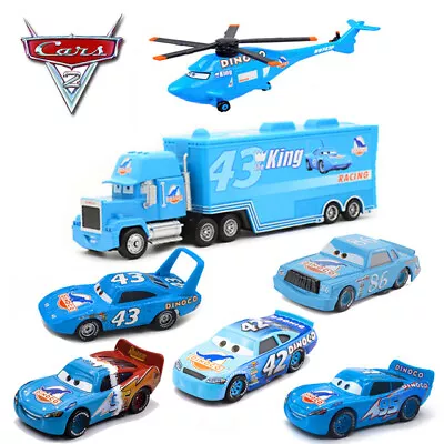 Disney Pixar Cars 1:55 No.43 86 95 42 King Cal Helicopter Diecast Toy Cars Gift • $13.29