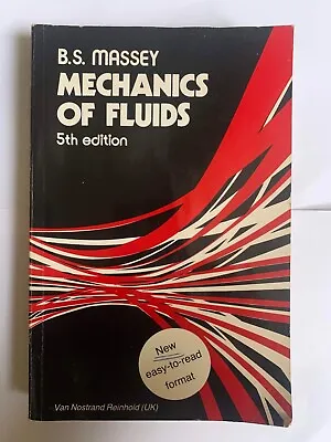 £2.49 • Buy Mechanics Of Fluids