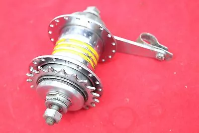 Vintage Bendix Automatic 2 Speed Kick Back B Hub Yellow 36 Hole Tandem 19 Tooth • $139.99