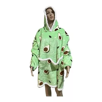 Soft Winter Oodie Comfy Hoodie Nightware Adult Kid Fleece Blanket Hoody Pullover • $55