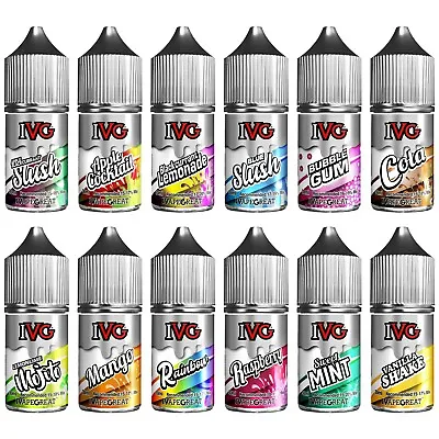 £5.99 • Buy IVG Premium Flavours Concentrated Flavour Concentrate For DIY Liquid Mixing