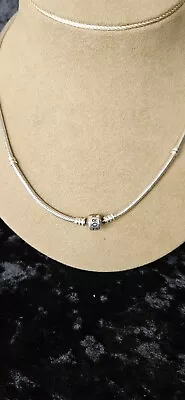 $83.54 • Buy Pandora Snake Chain Moments Neacklace
