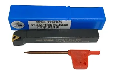 12mm Indexable Lathe Rh Turning Tool Tcmt 09 Rdgtools • £17.50
