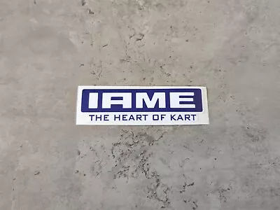 IAME Kart Engine Sticker Graphic Vinyl - 10cm • $3.74