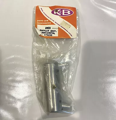 K&B .21  3.5 Outboard Marine Engine Muffler H Or Z Stack  8469 | Bag 21 • $29.95