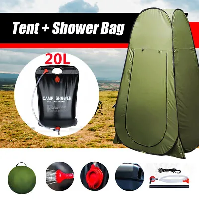 $35.49 • Buy Portable Pop Up Outdoor Camping Shower Tent Toilet Privacy Change Room Bag