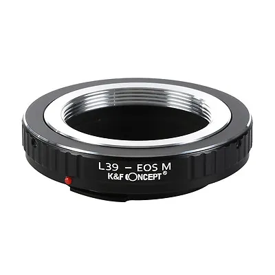 K&F Concept Adapter For Leica M39 Mount Lens To Canon EOS M Camera M1 M3 M5 • $21.59