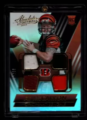 2014 Panini Absolute Rookie Jersey Ball Glove /99 AJ McCarron #AJ Rookie RC • $5