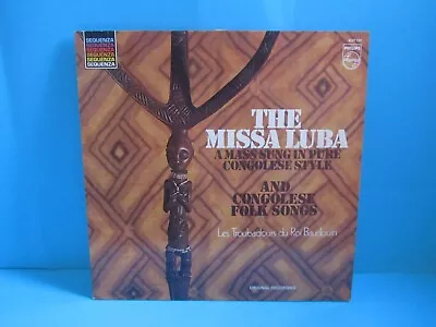 The Missa Luba Vinyl Record Congolese Style Folk Songs Philips 6527 137 (ex/ex) • £5