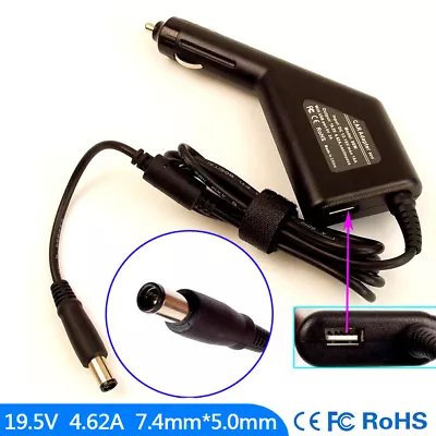 Laptop DC Adapter Car Charger USB Power For Dell Vostro 1420 3350 14503000 • $39.59