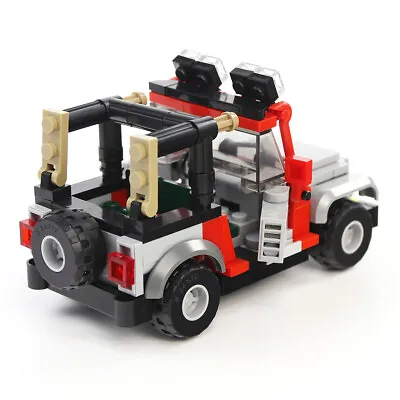 Park Staff Gas-powered Tour Vehicle 212 Pieces Building Toys Set MOC Build • $34.75