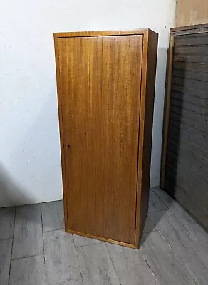 Vintage Mid Century Danish Modern Teak Wood Cabinet With Door Shelf • $324