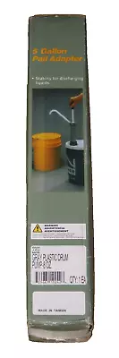 Impact Products 5 Gallon Pail Adapter DRUM PUMP Gray 8 Ounce #2202 NEW In Box • $14.99