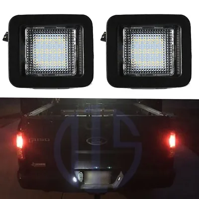 White LED License Plate Light Assembly For 2015-2020 2021 2022 2023 Ford F-150 • $19.98