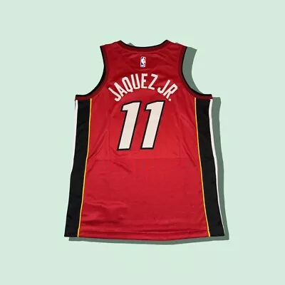 Jaime Jaquez Jr Miami Heat Red Jersey Size Large Nice!! • $59.95