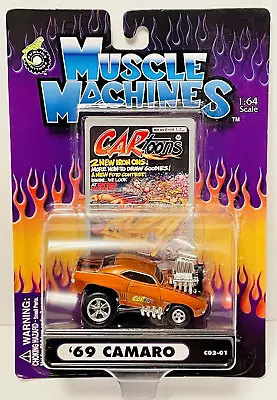 Muscle Machines '69 CAMARO Bronze 1:64 Scale Sealed CO2-01 NOS Sealed • $9.69