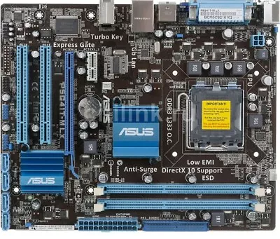 ASUS P5G41T-M LX PLUS LGA775 Socket Intel Motherboard • $34.99