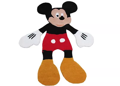  New 3 X 5 Mickey Mouse Disney Kids Rug Handmade Wool Area RUGS EDH • $148