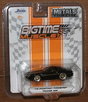 Jada Toys Bigtime Muscle 1978 Pontiac Firebird Trans Am • $19.95