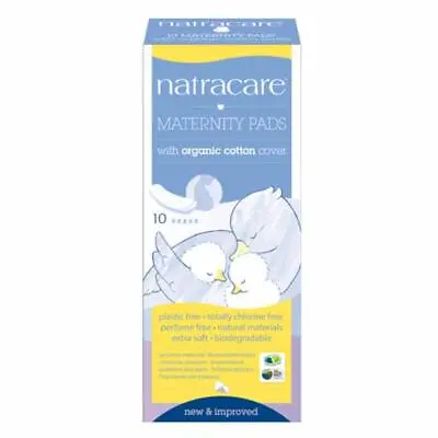 Natracare Organic Maternity Pads - 10s (Pack Of 2) • £10.22