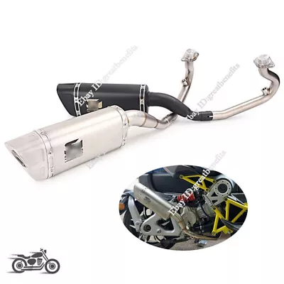 For ITALJET DRAGSTER125 200 2023 Exhaust System Muffler Escape Front Link Pipe • $351.12