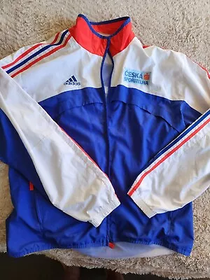 $30 • Buy Adidas Czech Republic Track Jacket Size L