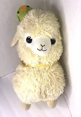 Alpaca Alpacasso Plush Amuse Cream Yellow Beige Green Bird Large 17  Toy • $40