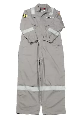 Vintage WALLS Workwear Coveralls XL Boilersuit Boiler Mechanic Fr Flame 92AB • $46.76