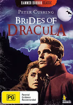 Peter Cushing BRIDES OF DRACULA - CLASSIC HAMMER HORROR DVD • $9.99