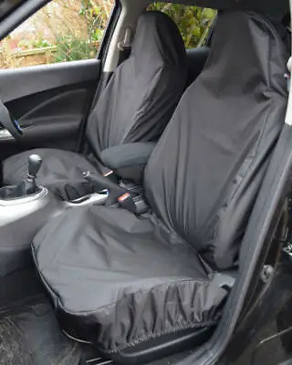 Volkswagen Transporter T2 T3 T5 Theavy Duty Front Seat Covers Protector Black  • $15.06