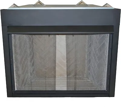$53.95 • Buy Fireplace Mesh Curtain Screens 22  X 48  Wide With Pull Handles 