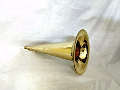 Edison Horn Brass Phonograph Horn Bell 14  Gramophone Cylinder Light Shade New • £43.20