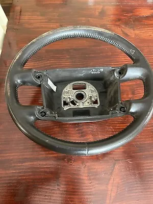 2004 - 2010 Volkswagen Touareg Steering Wheel Anthracite Leather Oem 04 - 10  • $34.95